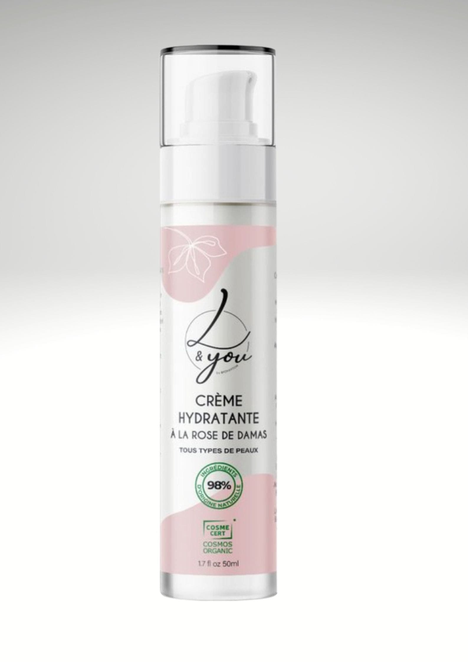 Crème visage hydratante BIO et naturelle biophytum gleamagain