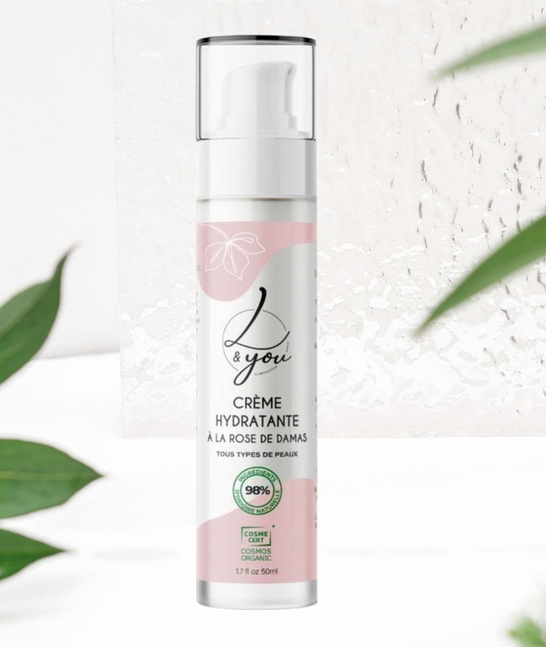 Crème visage hydratante BIO et naturelle biophytum gleamagain