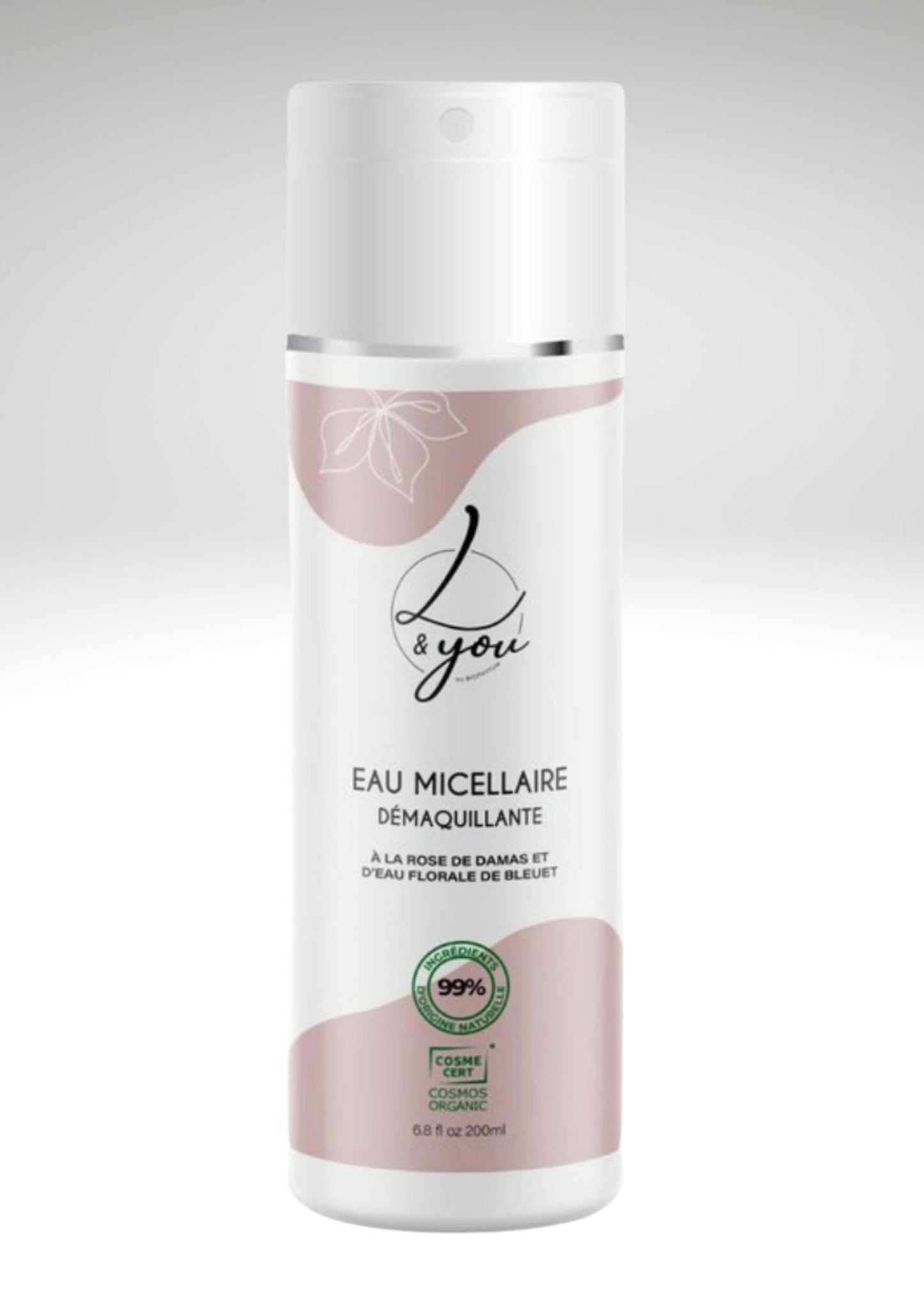 Eau micellaire naturelle nettoyante BIO biophytum gleamagain