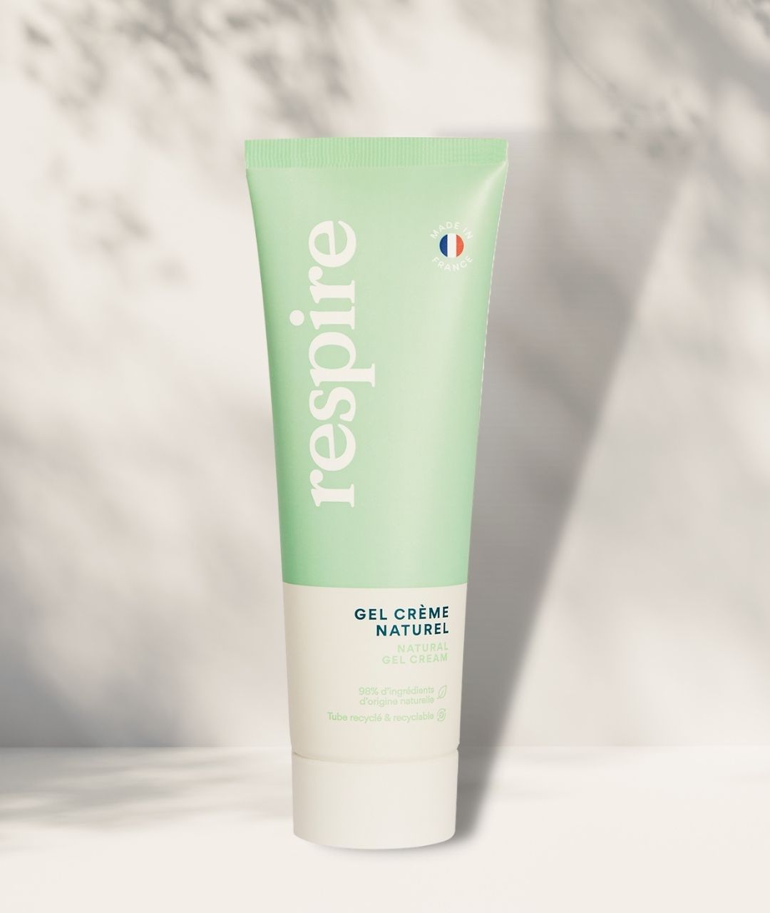 Gel crème visage 98% naturel et hydratant RESPIRE GLEAMAGAIN