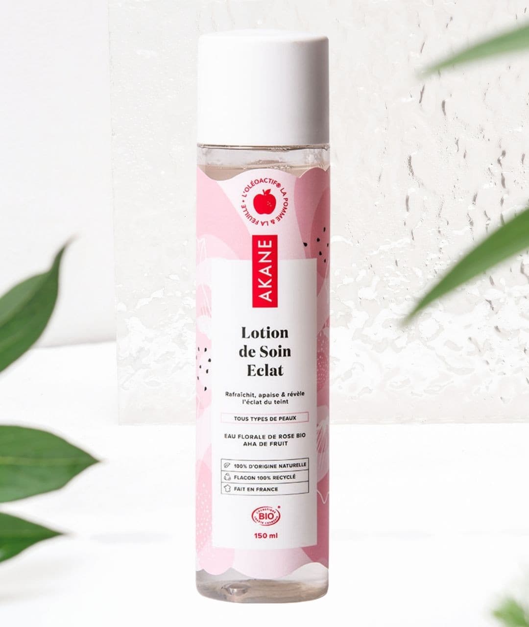 lotion visage soin éclat 100% naturelle et bio akane gleamagain